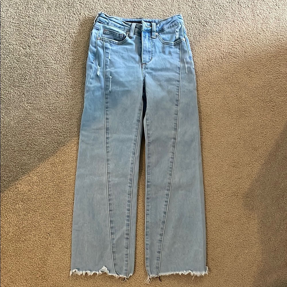 Joe's Jeans Blue Straight-Leg Denim Girls Size 7